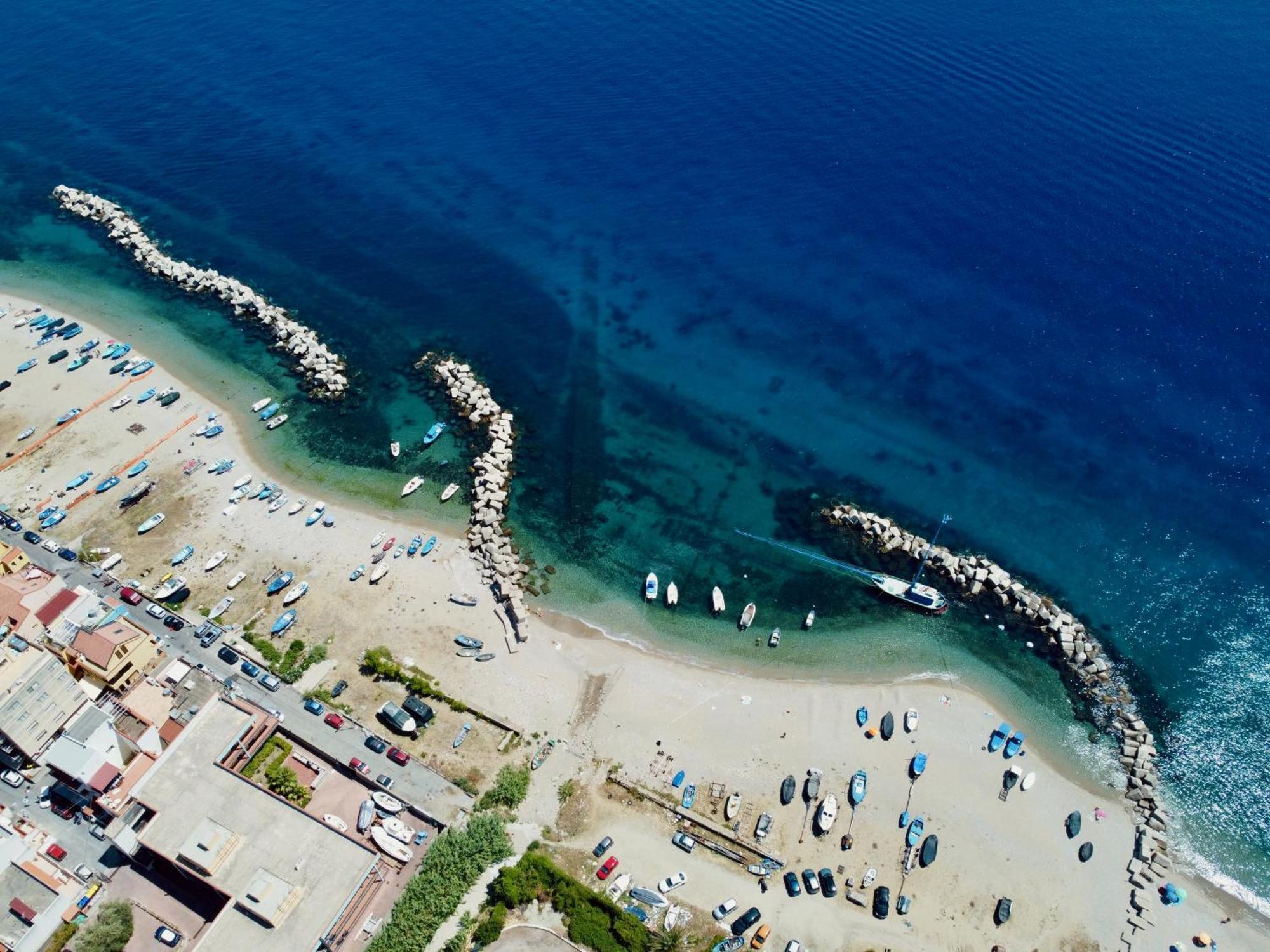 메시나 Il Salotto Sul Mare 아파트 외부 사진