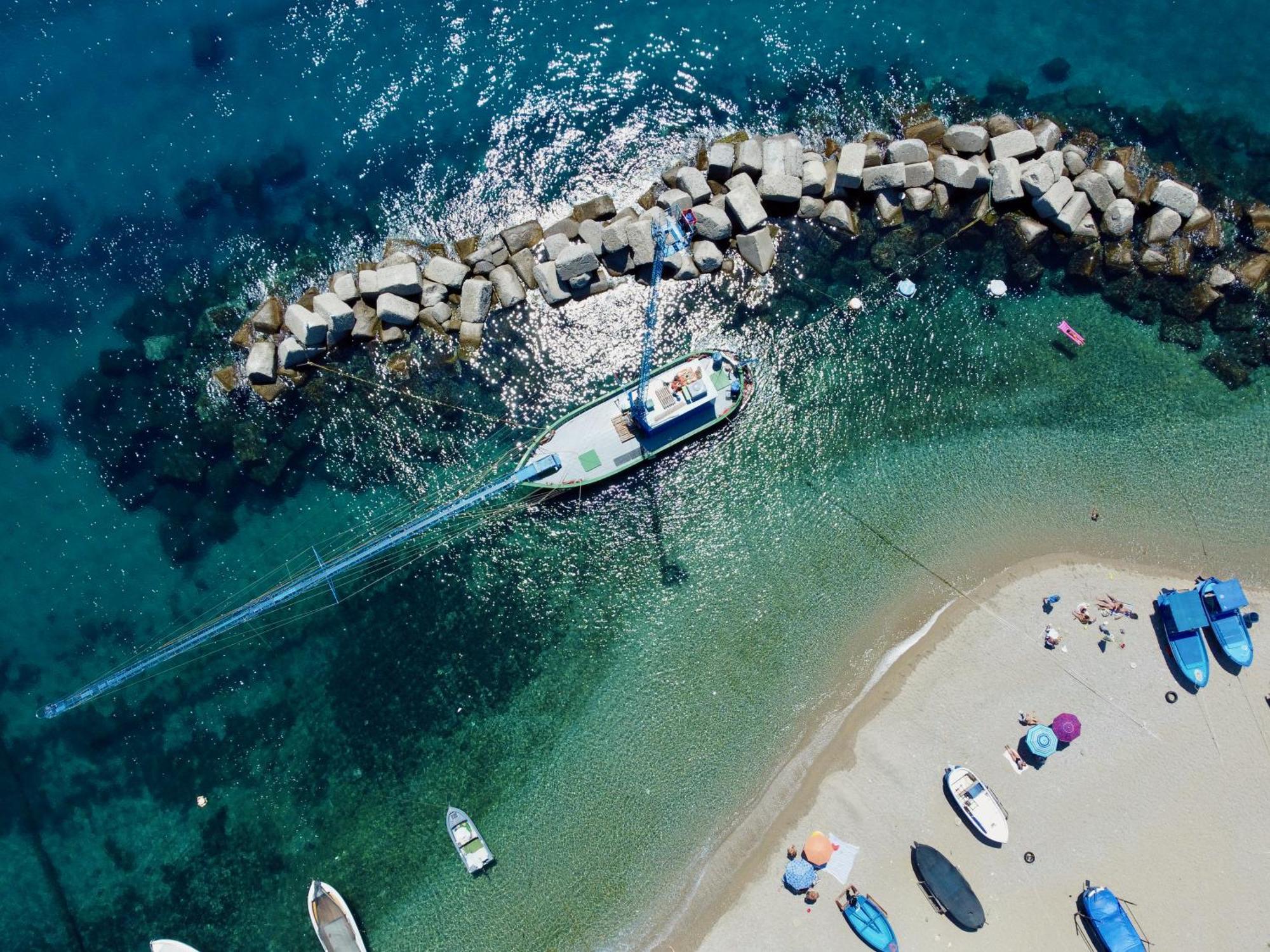 메시나 Il Salotto Sul Mare 아파트 외부 사진